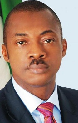 His Excellency Barr. Sullivan Chime - The executive governor of Enugu State. 