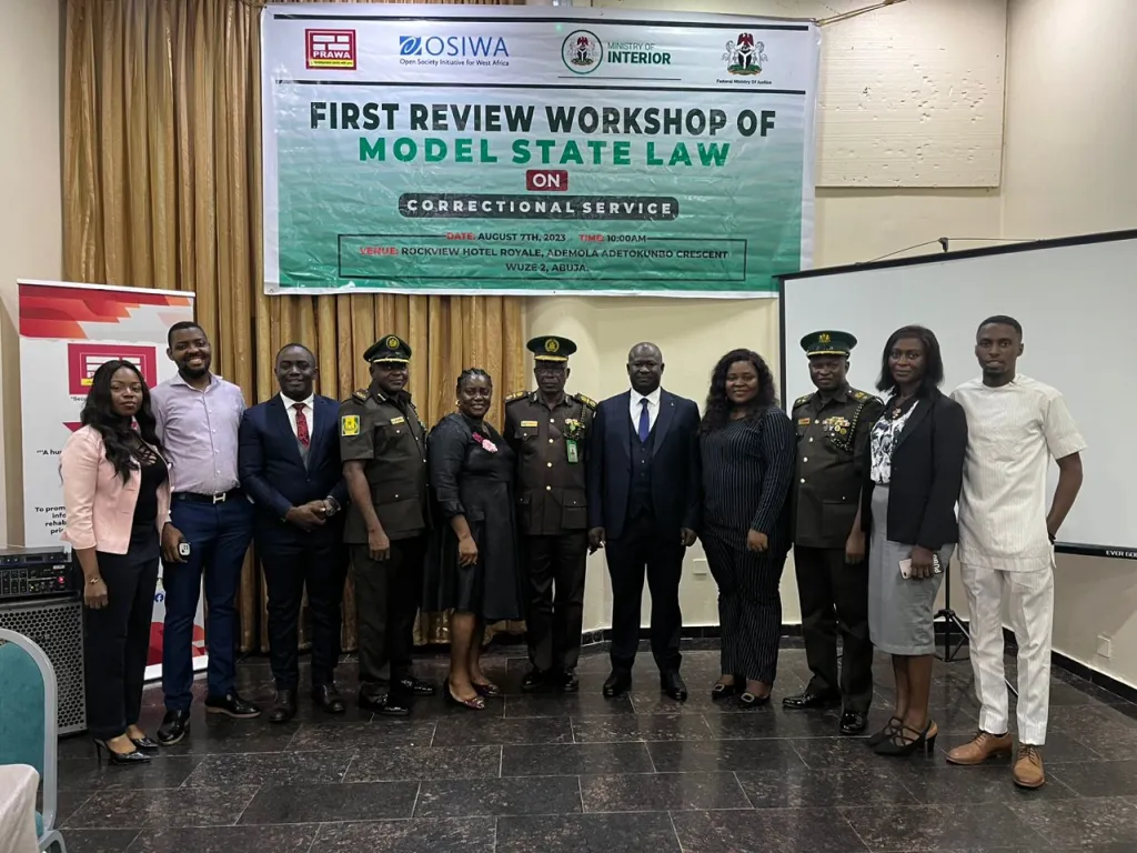 Stakeholders Review Model State Law on Correctional Service